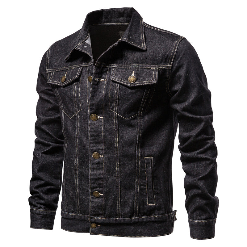 Classic denim jacket for men