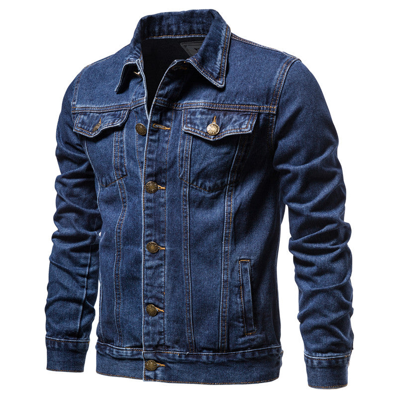 Classic denim jacket for men