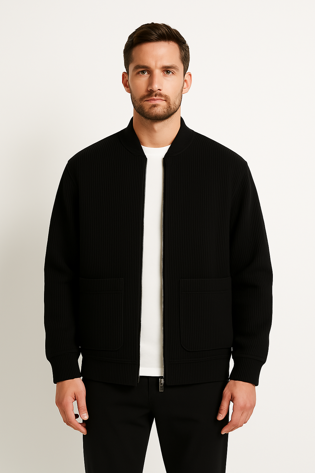 Men’s  Ribbed Texture Corduroy Jacket