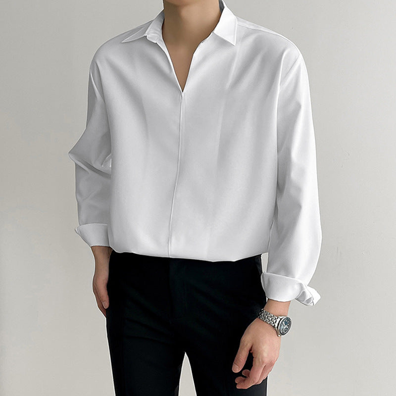 Men’s V-Neck Pullover Shirt