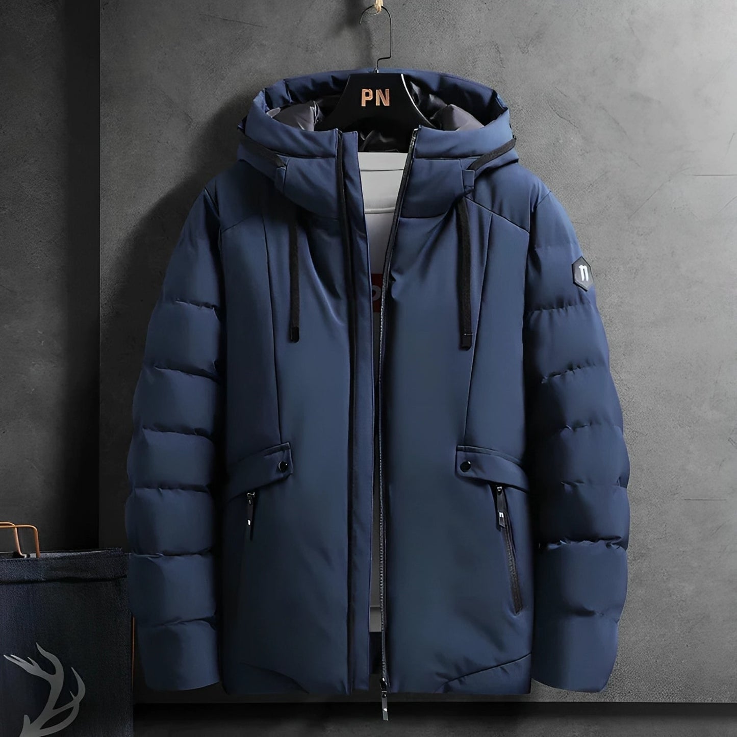 Casual parka winter jacket for men