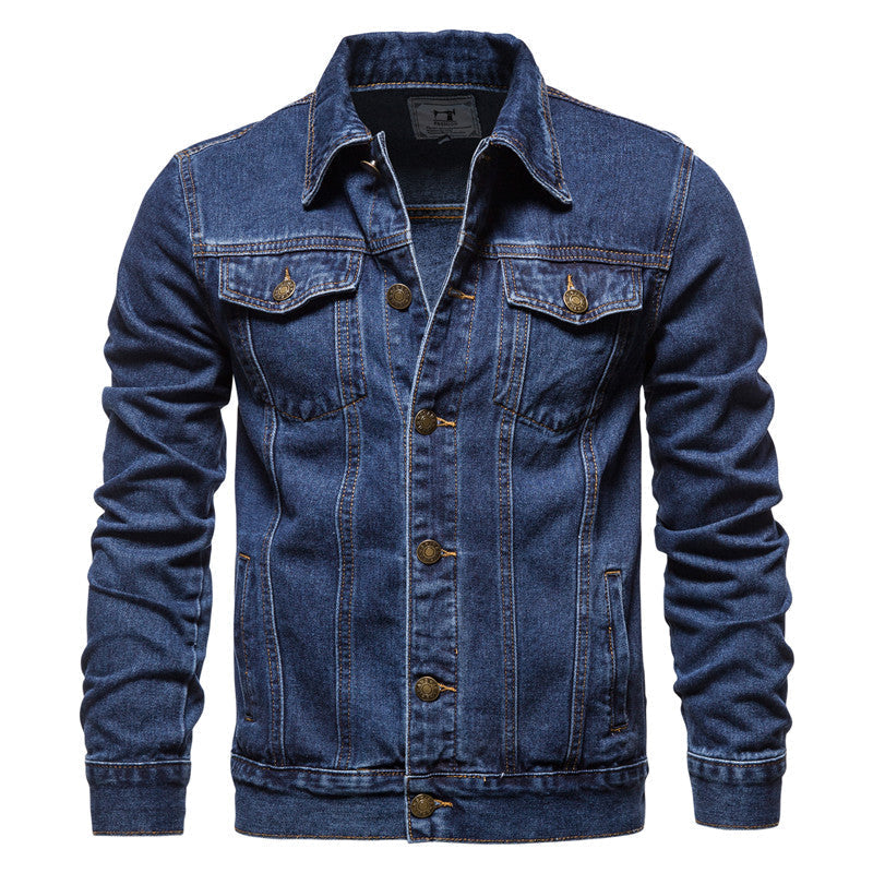 Classic denim jacket for men