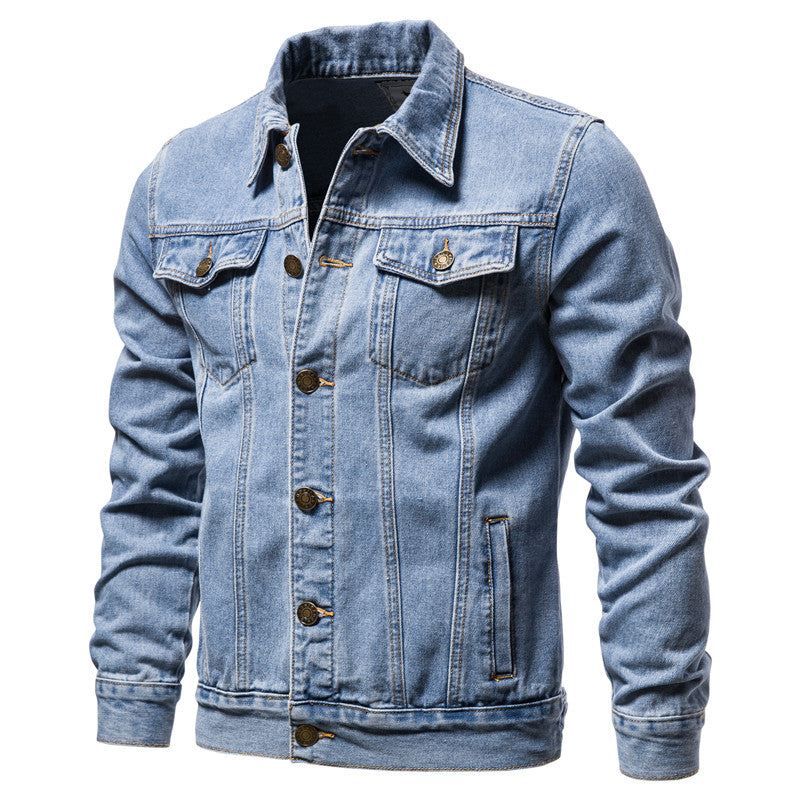 Classic denim jacket for men