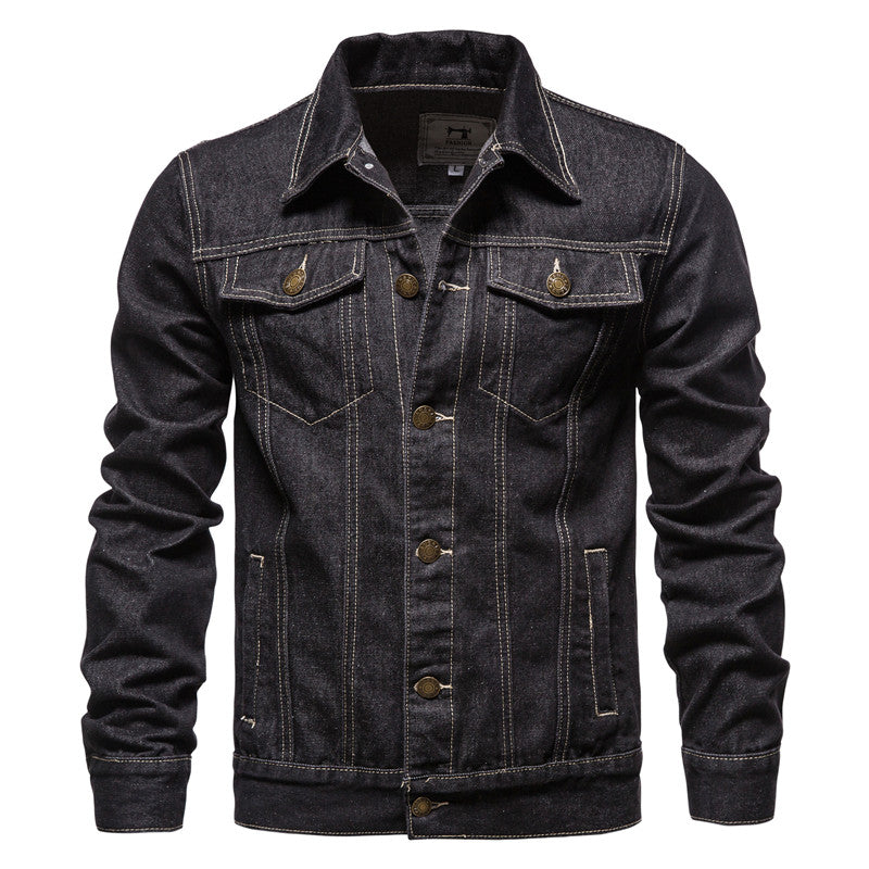 Classic denim jacket for men