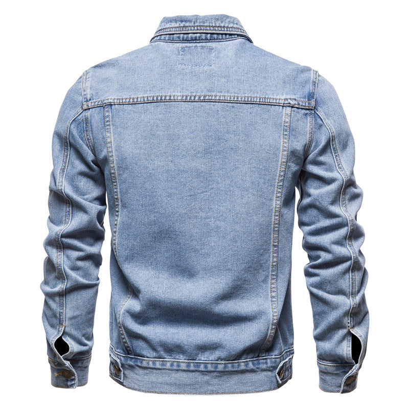 Classic denim jacket for men